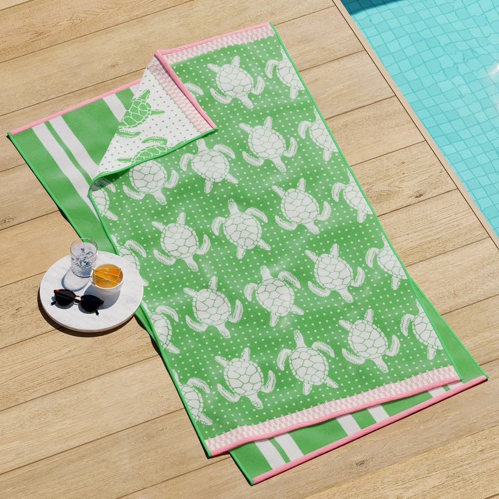 Cotton Velour Beach Towel - Maui Collection